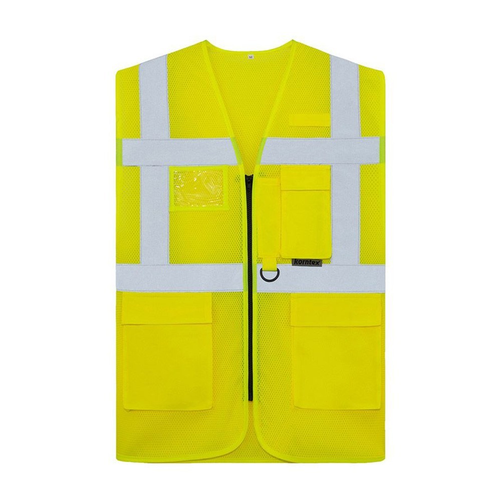 ΓΙΛΕΚΟ ΑΣΦΑΛΕΙΑΣ KORNTEX LARISA ΔΙΑΤΡΗΤΟ ΜΕ ΤΣΕΠΕΣ & ΦΕΡΜΟΥΑΡ