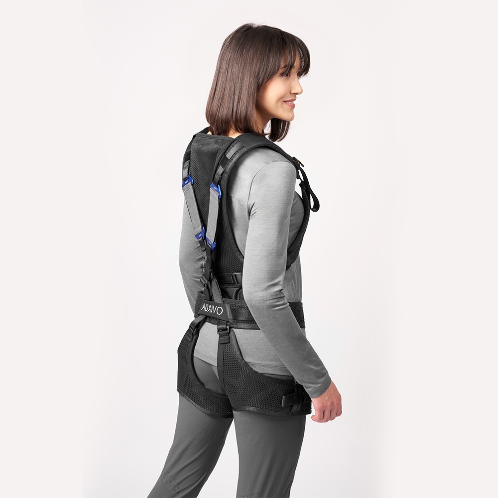 EXOSKELETON LIFTSUIT- ΣΥΣΤΗΜΑ ΥΠΟΣΤΗΡΙΞΗΣ ΠΛΑΤΗΣ AUXIVO
