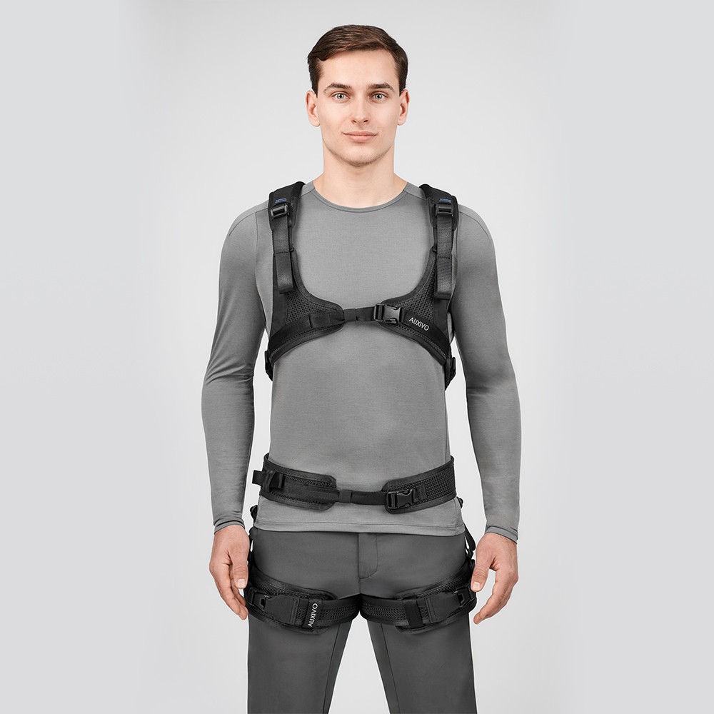 EXOSKELETON LIFTSUIT- ΣΥΣΤΗΜΑ ΥΠΟΣΤΗΡΙΞΗΣ ΠΛΑΤΗΣ AUXIVO